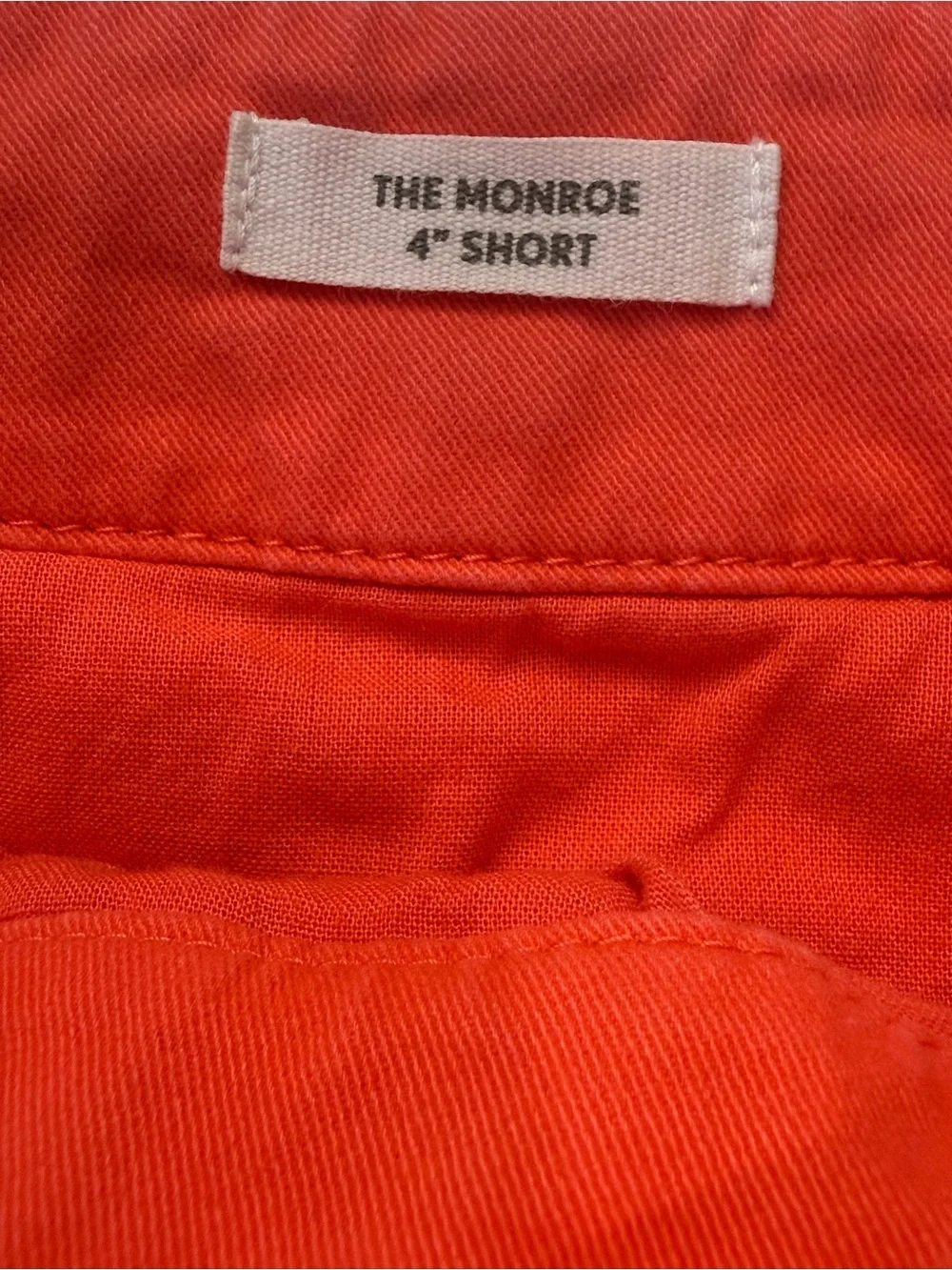 LOFT Coral The Monroe 4” Short Cotton Blend Bermuda Shorts Womens Size 4